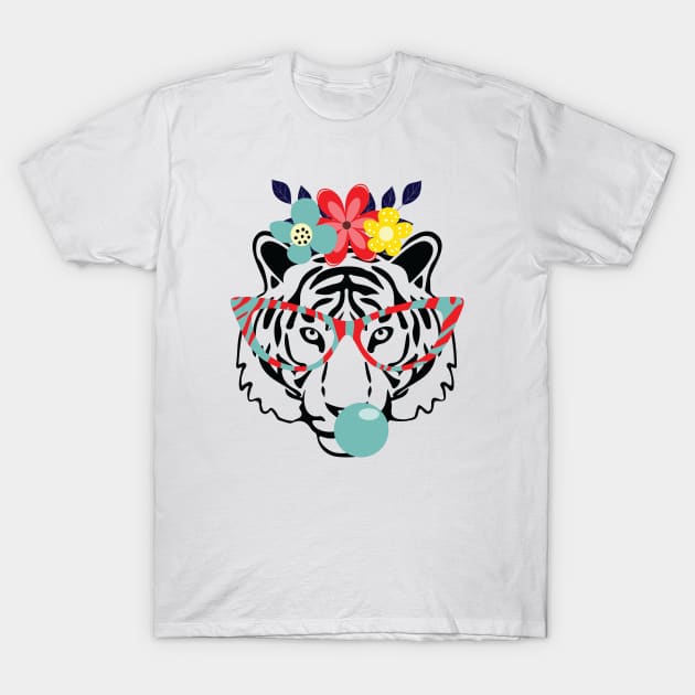 Hello tiger T-Shirt by grafart